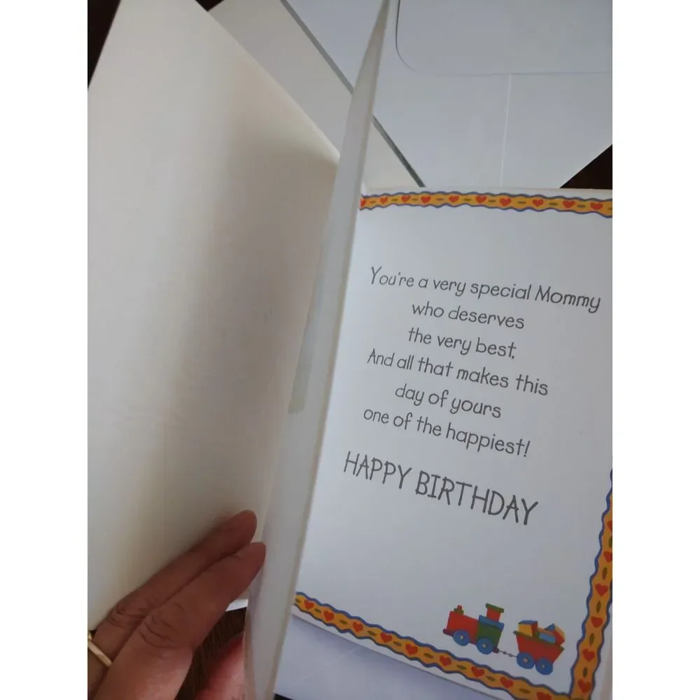 Happy Birthday Designer Greeting Cards  for Mom Lot of 9 w/ Envelopes